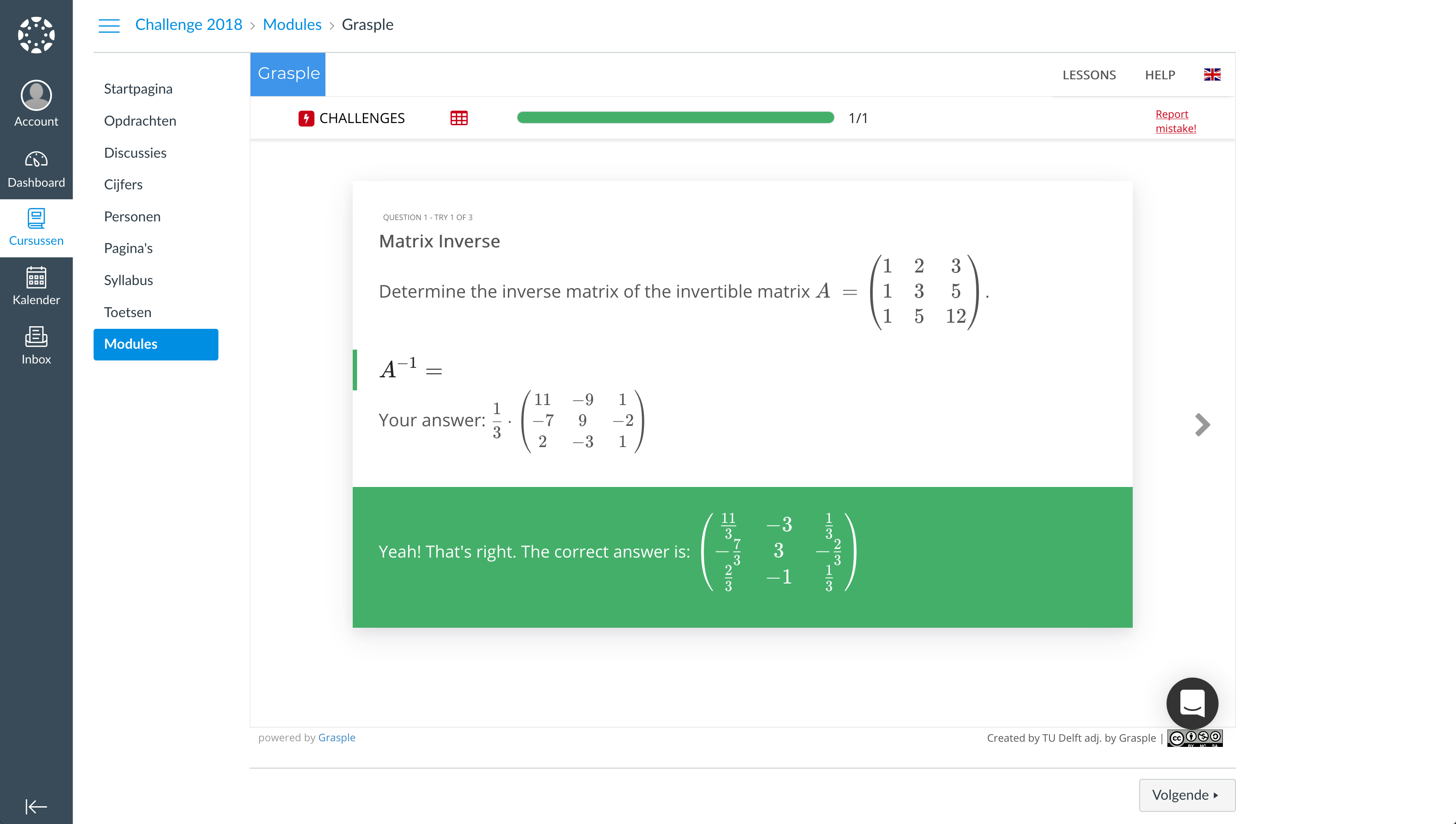 Grasple - Integration Canvas